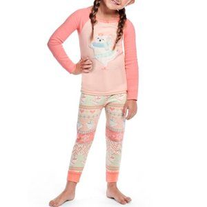NWT Size 3T Gymboree Girls "Polar Bear " Cotton 2 Pc. Gymmies